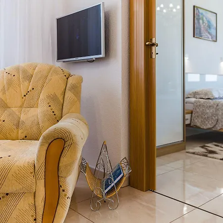 Apartman Hundefreundliches Nur 500 Meter Zum Mit Meerblick, Garten, Grill Povile